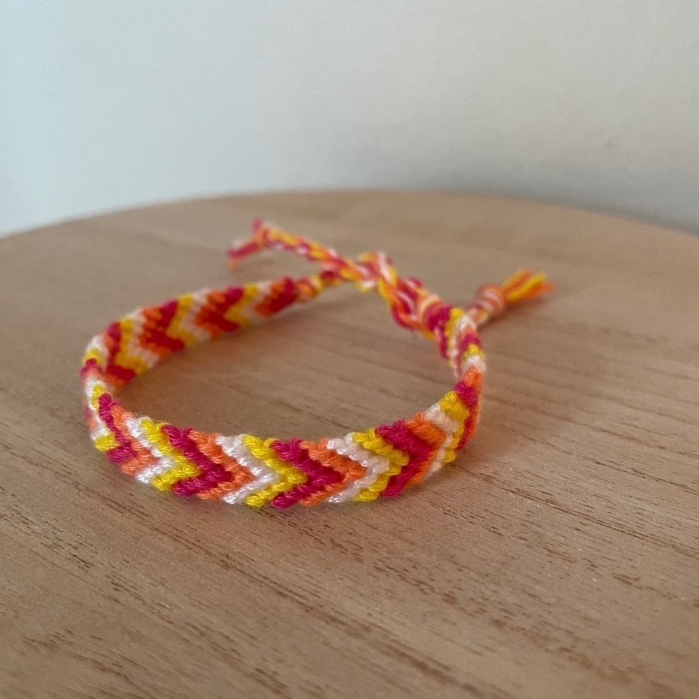 Summer Sunshine Woven Bracelet